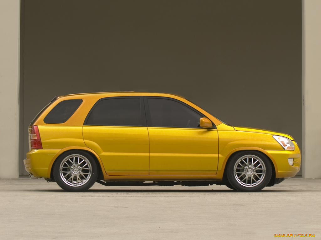 kia, sportage, solid, gold, 